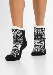 Měkké ponožky s medvídkovou podšívkou, bpc bonprix collection