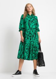 Midi šaty z udržitelné viskózy, RAINBOW