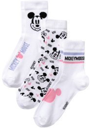Nízké ponožky Mickey Mouse (3 páry), Disney