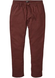 Chino kalhoty s podílem lnu, Regular Fit Straight, bpc bonprix collection