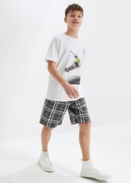 Tričko a krátké kalhoty, pro chlapce (2dílná souprava), z organické bavlny, bpc bonprix collection