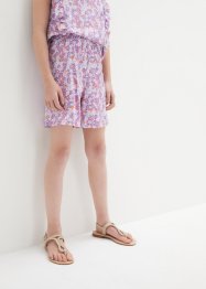 Dívčí šortky s organickou bavlnou (3 ks), bpc bonprix collection
