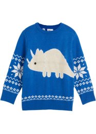 Chlapecký pletený svetr z bavlny, bpc bonprix collection