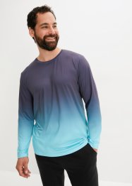 Sportovní funkční triko s přechodem barev, dlouhý rukáv, bpc bonprix collection