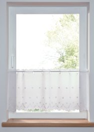 Vitrážková záclona s recyklovaným polyesterem, bpc living bonprix collection