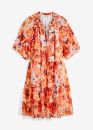 Šaty s volány, z recyklovaného polyesteru, BODYFLIRT