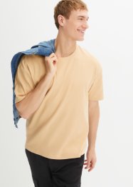 Tričko Loose Fit ze žebrovaného materiálu s organickou bavlnou, RAINBOW