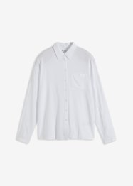 Košilová halenka s nakládanou kapsou na hrudníku, bpc bonprix collection