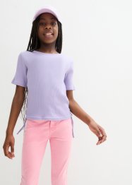 Dívčí žebrované triko, bpc bonprix collection
