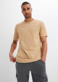 Dlouhé tričko se zakulaceným spodním lemem (2 ks v balení), z organické bavlny, bpc bonprix collection
