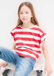 Dívčí triko s rozevlátými rukávy (2 ks), z organické bavlny, bpc bonprix collection
