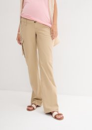 Těhotenské strečové kalhoty Culotte, Straight, bpc bonprix collection