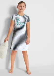 Noční košile s krátkým rukávem, z čisté bavlny (2 ks v balení), bonprix Noční košile s krátkým rukávem, z čisté bavlny (2 ks v balení), bonprix