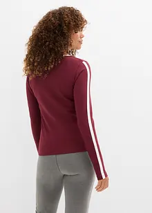 Triko s dlouhým rukávem, z lehkého žerzeje, bonprix Triko s dlouhým rukávem, z lehkého žerzeje, bonprix