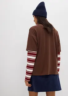 Oversize tričko z čisté organické bavlny, bonprix Oversize tričko z čisté organické bavlny, bonprix