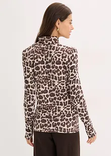 Tričko s dlouhým rukávem z měkké směsi s viskózou, bonprix Tričko s dlouhým rukávem z měkké směsi s viskózou, bonprix