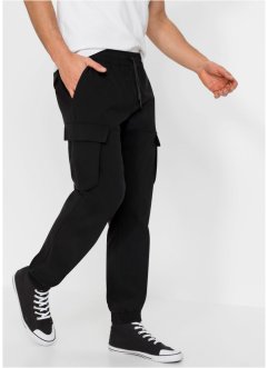 Strečové kalhoty Regular Fit Straight s cargo kapsami, bez zapínání, RAINBOW