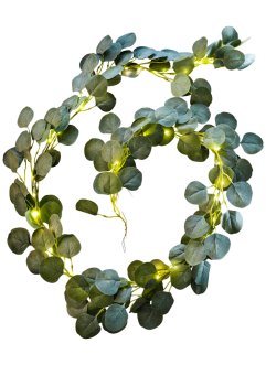 LED girlanda z umělých květin s listy eukalyptu, bpc living bonprix collection