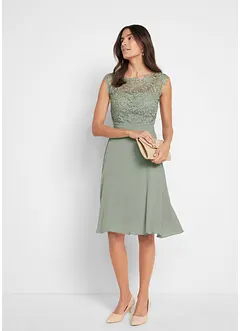 Mini šaty s krajkou, bonprix Mini šaty s krajkou, bonprix