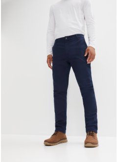 Strečové Chino termo kalhoty Regular Fit Straight, bpc bonprix collection