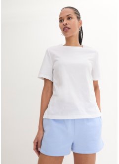 Tričko s velkým potiskem a krátkým rukávem, z organické bavlny, bpc bonprix collection