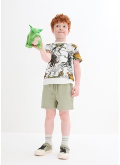 Chlapecké triko a krátké kalhoty s recyklovaným polyesterem (2dílná souprava), bpc bonprix collection
