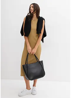 Žerzejové šaty z krepu s efektem stromové kůry, bonprix Žerzejové šaty z krepu s efektem stromové kůry, bonprix