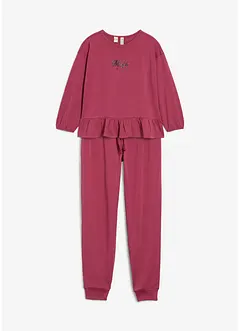 Tričko a joggingové kalhoty s organickou bavlnou (2dílná souprava), bonprix Tričko a joggingové kalhoty s organickou bavlnou (2dílná souprava), bonprix