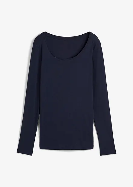 Tričko s dlouhým rukávem, z čisté organické bavlny