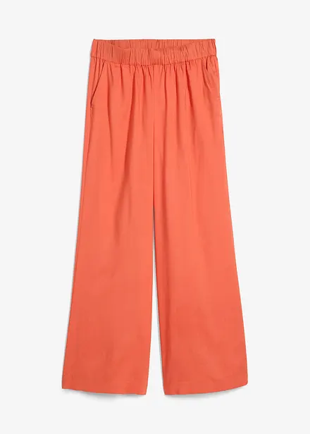 Široké kalhoty Palazzo s pohodlným pasem