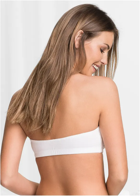 Bandeau podprsenka (košíčky A a B), s organickou bavlnou, bonprix