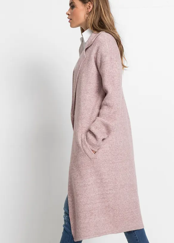 Dlouhý pletený kabát Loose Fit, bonprix