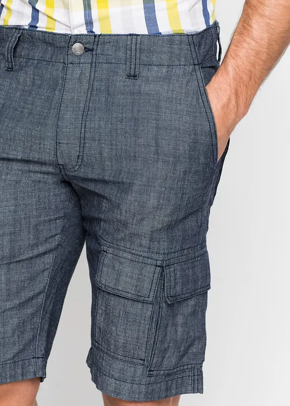 Cargo bermudy z čisté bavlny, Loose Fit, bonprix