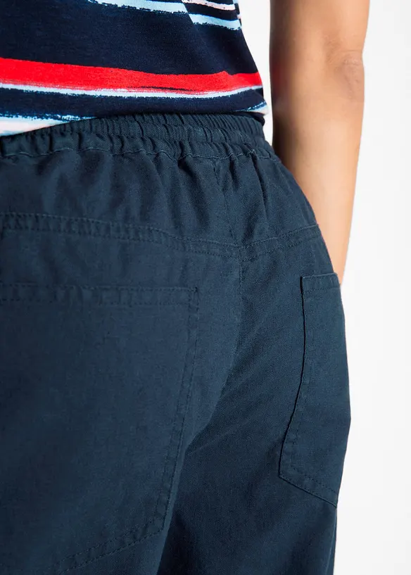 Bermudy se lnem, bonprix