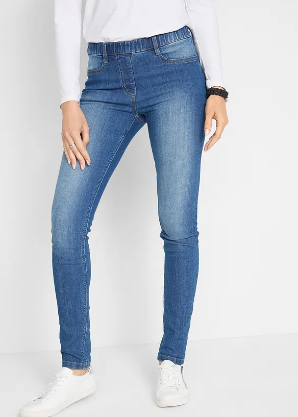Jegíny s pohodlným pasem, Mid Waist, bonprix