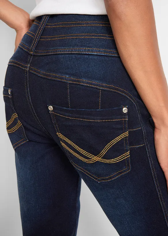 Stahovací džíny High Waist, Bootcut, bonprix