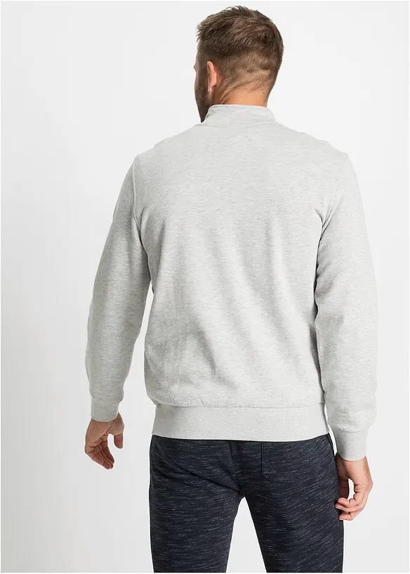Mikina s límcem na zip, bonprix