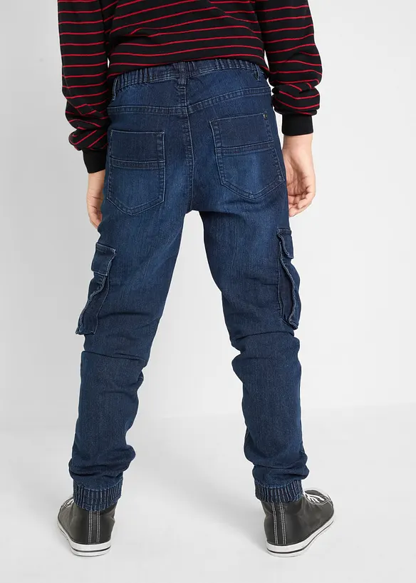 Strečové džíny bez zapínání, Slim Fit, bonprix