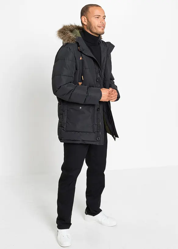 Funkční parka s podšívkou, bonprix