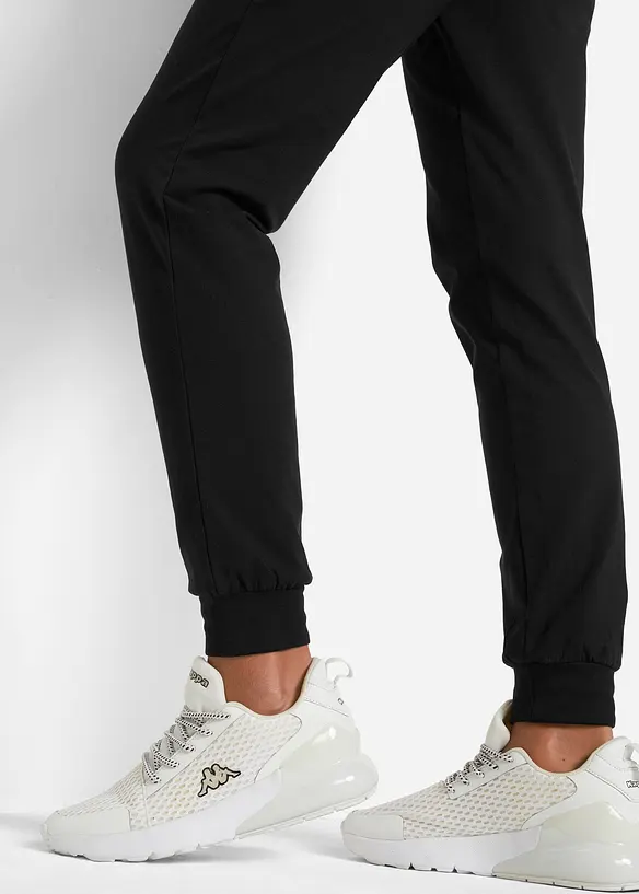 Joggingové kalhoty z bavlny s potiskem, Loose Fit, bonprix