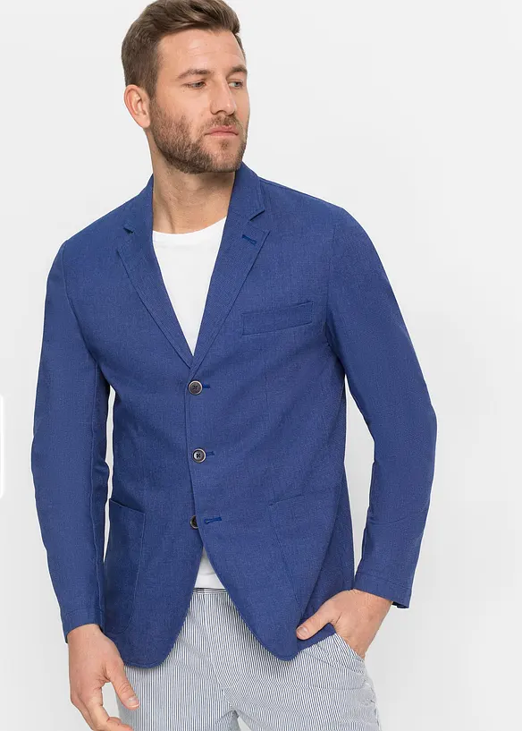 Sako z elastické bavlněné směsi Regular Fit, bonprix