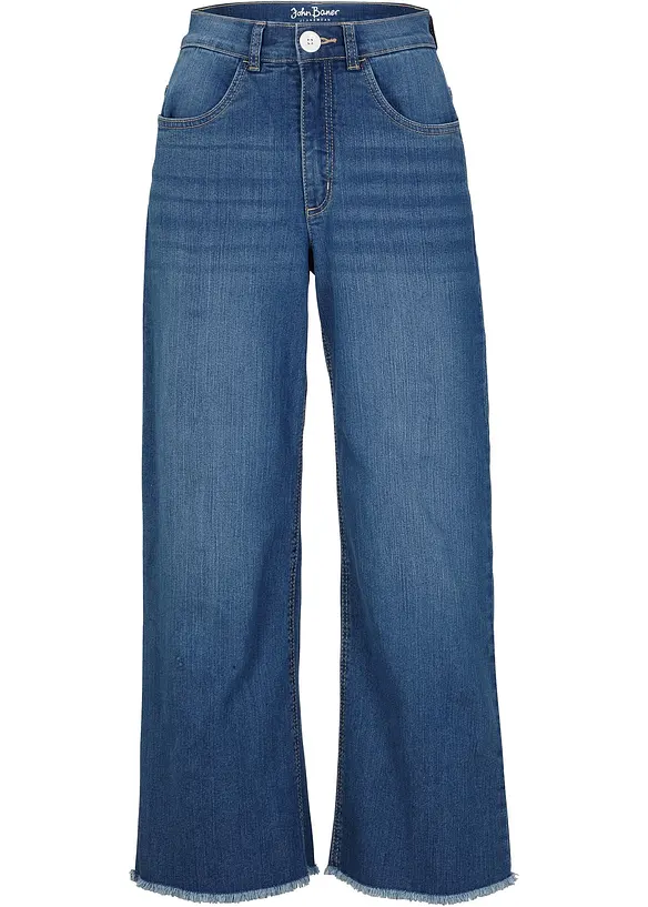 7/8 džíny Wide Fit, bonprix