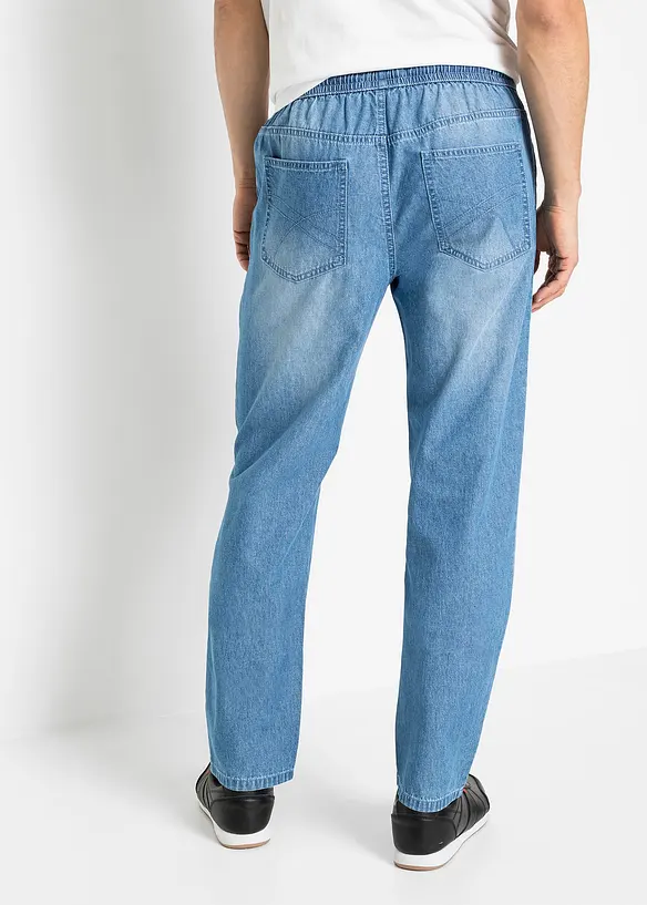 Džíny bez zapínání z letní džínoviny Classic Fit (2 ks v balení), bonprix
