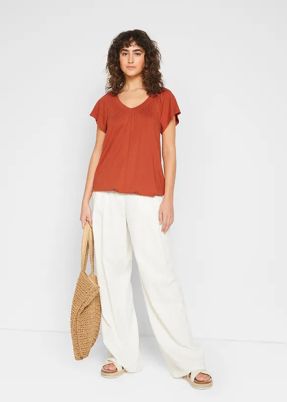 Tričko z viskózové směsi, bonprix