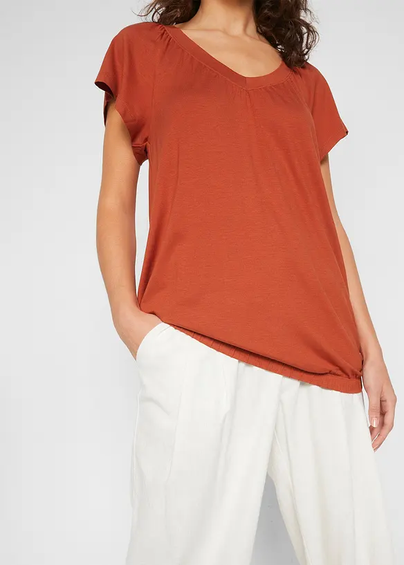 Tričko z viskózové směsi, bonprix