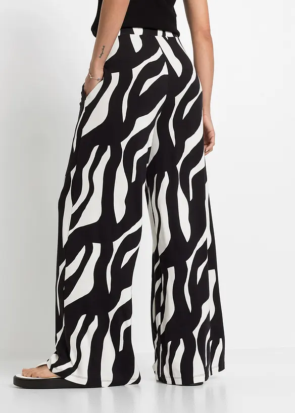 Žerzejové kalhoty z měkké viskózové směsi, bonprix