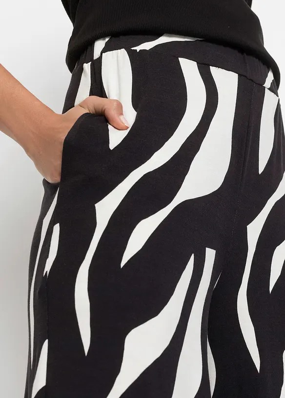 Žerzejové kalhoty z měkké viskózové směsi, bonprix