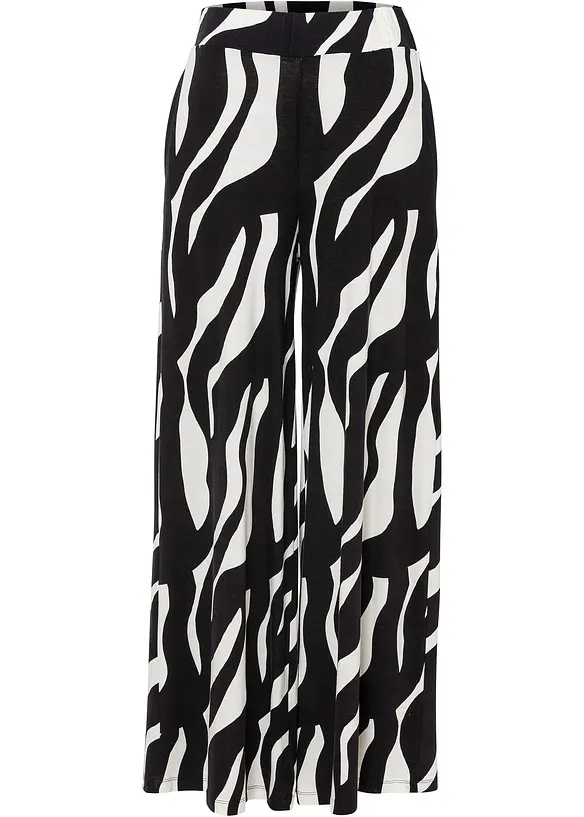 Žerzejové kalhoty z měkké viskózové směsi, bonprix