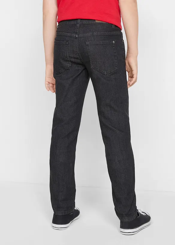Strečové džíny Slim Fit s nastavitelným pasem, Straight, bonprix