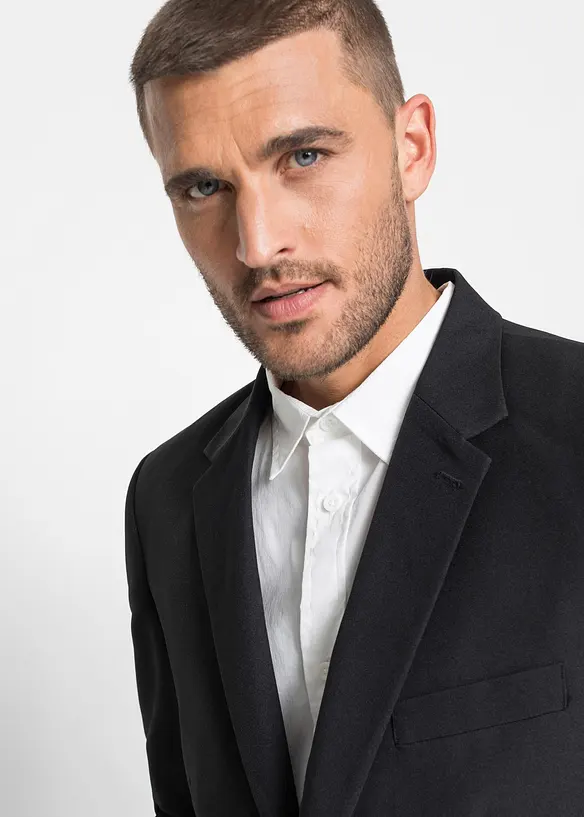 Oblek (2dílný): sako a kalhoty, Slim Fit, bonprix